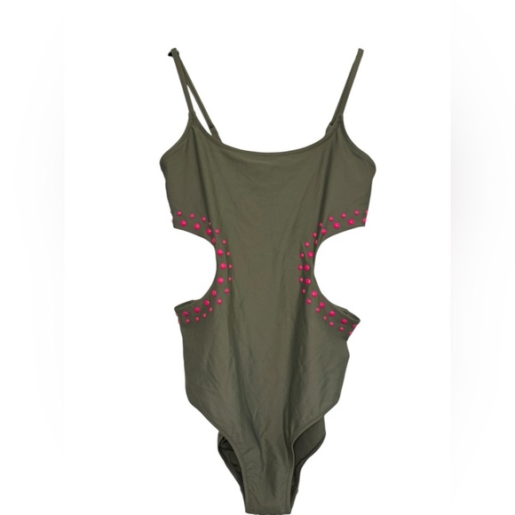 Aerie One-Piece Cut out Full Coverage Swimsuit - Picture 4 of 7